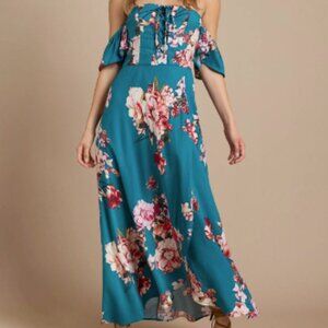 Large Floral Lace up Midi Band of Gypsies